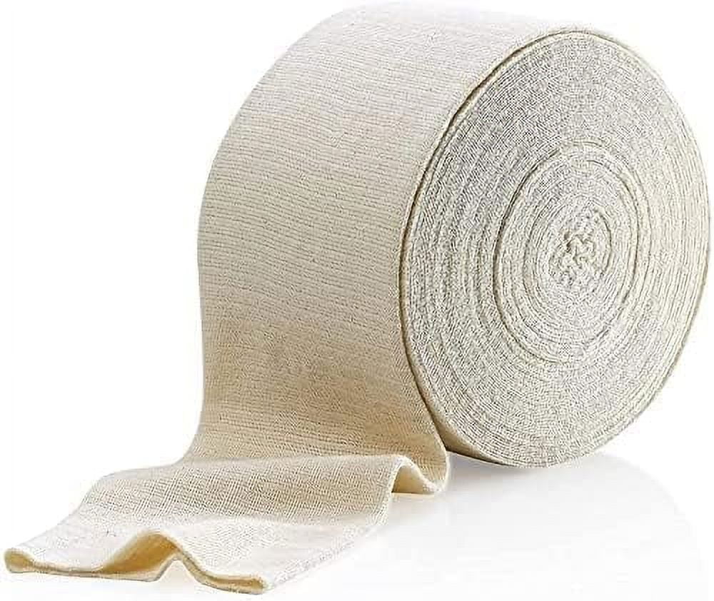 Elastic Tubular Support Bandage Size : (G) 11.5 cm x 5 mtr - for Large Knee Support Bandage - Large Thigh Natural Color.