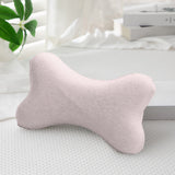Clearance! Upgraded Dog Bone Shaped Travel Neck Pillows with Washable Removable Cover Memory Foam Car Bus Truck Driving Comfort Head Rest Support 10" A Pink/10"