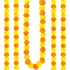 Tutuviw 4Pcs Marigold Garland,5 ft Diwali Wedding Party Mantle Decoration,Faux Artificial Marigold Flowers,Faux Wedding Garlands,Diwali Decoration,Spring Bush Floral,Indian Marigold Flowers(Orange) Yellow,orange