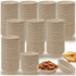 Tutuviw Biodegradable Disposable Paper Pet Bowls Bulk,100Pcs 1OZ Paper Feeding Cups,Sturdy and Leakproof Feeder Dish,Non-Toxic Food and Water Dishes for Lizards/Spiders/Reptiles/Small Dogs/Cats