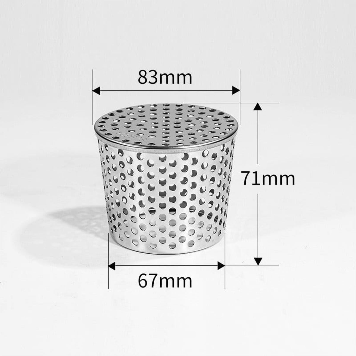PVC Termination Cap, Mesh Screen Vent Cover, Stainless Steel Mesh Vent Cap, Birds & Rodents Proof Cones Cover, Stainless Steel Conical Exhaust Pipe Cover, Downspout Guard Filter Strainer C