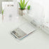 Clipboard with Storage File Box, Foldable A4 Large Capacity Clip Boards Folder, Plastic Clipboard with Pen Holder for Office Supplies(Mint Green) Clear