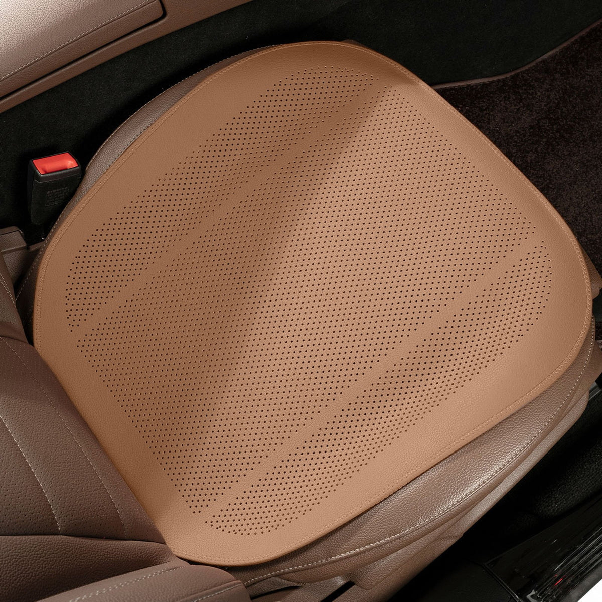 Front Car Seat Covers Water Proof Seat Protector Universal Fit, Ventilation Car Seat Cushion, Universal Anti-Slip Driver Seat Cover, for Most Cars SUVs and Trucks Orange