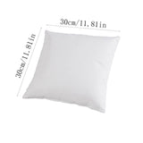 Pillow Insert, Hypoallergenic Square Form Sham Stuffer, Standard White Non-woven Cloth, Sofa Decorative, Euro Throw Pillow Inserts, for Sofa Bed Couch, Headboard Cushion Core C