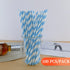 100Pcs Paper Disposable Straws, Red and White Striped Paper Straws, Biodegradable Disposable Drinking Straws for Smoothie, Brithday, New Year, Party Decoration Supplies Orange