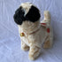 Simulation Dog Toy, Lifelike Stuffed Interactive Pet Toy, Stuffed Animals Electronic Puppy with Sound & Movable Limbs, for Birthday Party Holiday Gift Home Decor Beige