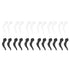 24Pcs Silicone Slip Ear Hook,Eyeglass Retainer,Anti Slip Ear Grips Hook,Comfortable and Durable Glasses Accessories for Sports,Reading,Outdoor Activities,and Daily Use A