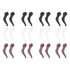 24Pcs Silicone Slip Ear Hook,Eyeglass Retainer,Anti Slip Ear Grips Hook,Comfortable and Durable Glasses Accessories for Sports,Reading,Outdoor Activities,and Daily Use,A B