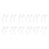 24Pcs Silicone Slip Ear Hook,Eyeglass Retainer,Anti Slip Ear Grips Hook,Comfortable and Durable Glasses Accessories for Sports,Reading,Outdoor Activities,and Daily Use,A I