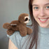 Shoulder Plush, Magnetic Plushs Toy Riding Stuffed Animals Toy, Cute Stuffed Doll with Magnet, Shoulder Parrot Plush Toy Home Decoration for Birthday Party Holiday Christmas Gift E