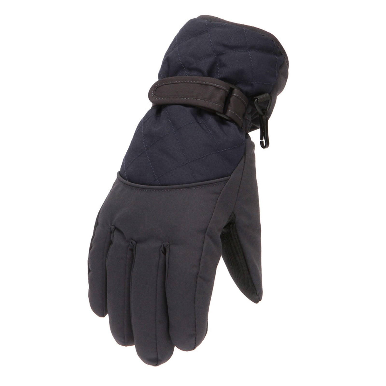 GXWEA 2T Gloves Kids Waterproof Gloves Kids Gloves Winter Gloves Thick Gloves Stretchy Warm Gloves Boys Girls 6-11 Year 10-16 Year AHA2 kids snow gloves Black