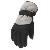 GXWEA 2T Gloves Kids Waterproof Gloves Kids Gloves Winter Gloves Thick Gloves Stretchy Warm Gloves Boys Girls 6-11 Year 10-16 Year AHA2 kids snow gloves Grey