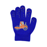 GXWEA 2T Gloves Kids Waterproof Gloves Kids Gloves Winter Gloves Thick Gloves Stretchy Warm Gloves Boys Girls 6-11 Year 5-12 years AHA4 kids snow gloves Blue