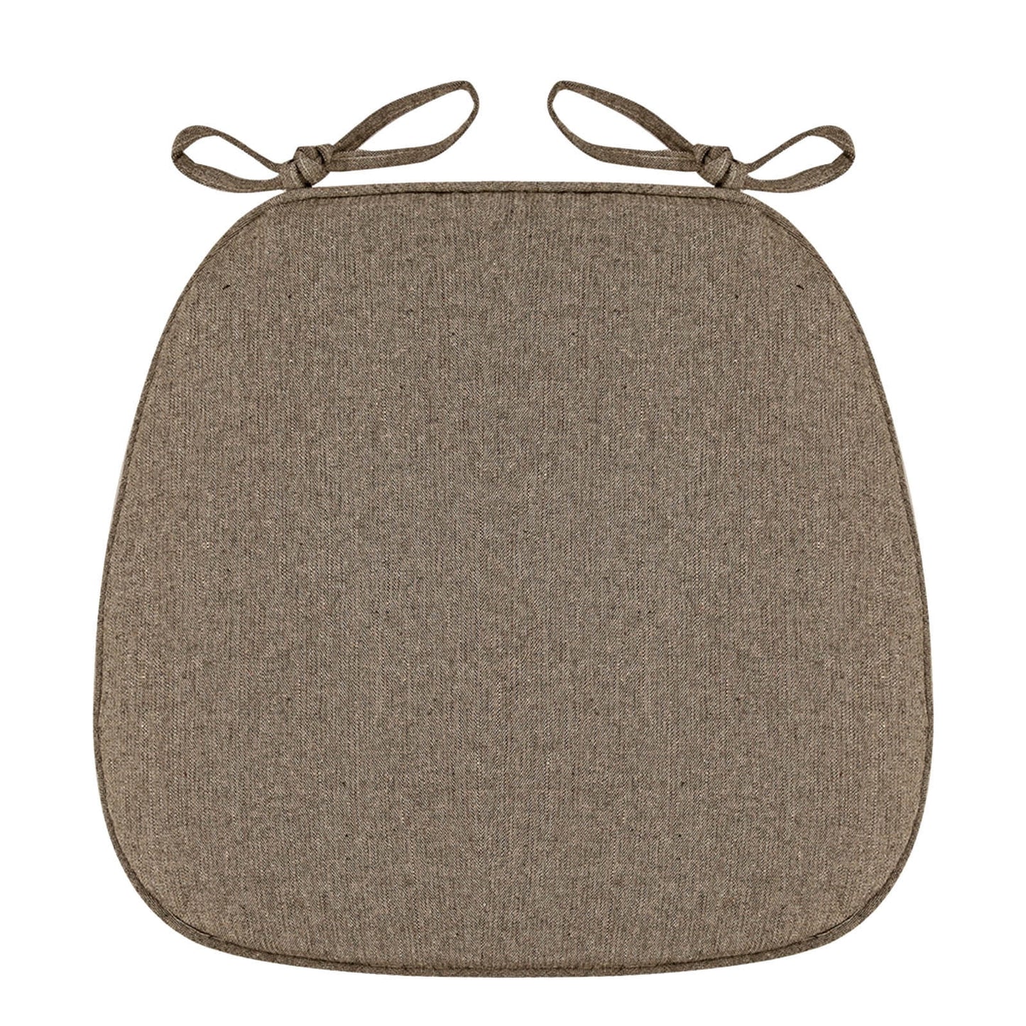 Chair Cushion with Ties for Dining Chairs, 16x17" Memories Foam Non-slip Chair Pad with Machines Washable Cover and Zipper, Detachable Cushion for Kithchen Living Room Office B