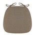 Chair Cushion with Ties for Dining Chairs, 16x17" Memories Foam Non-slip Chair Pad with Machines Washable Cover and Zipper, Detachable Cushion for Kithchen Living Room Office B
