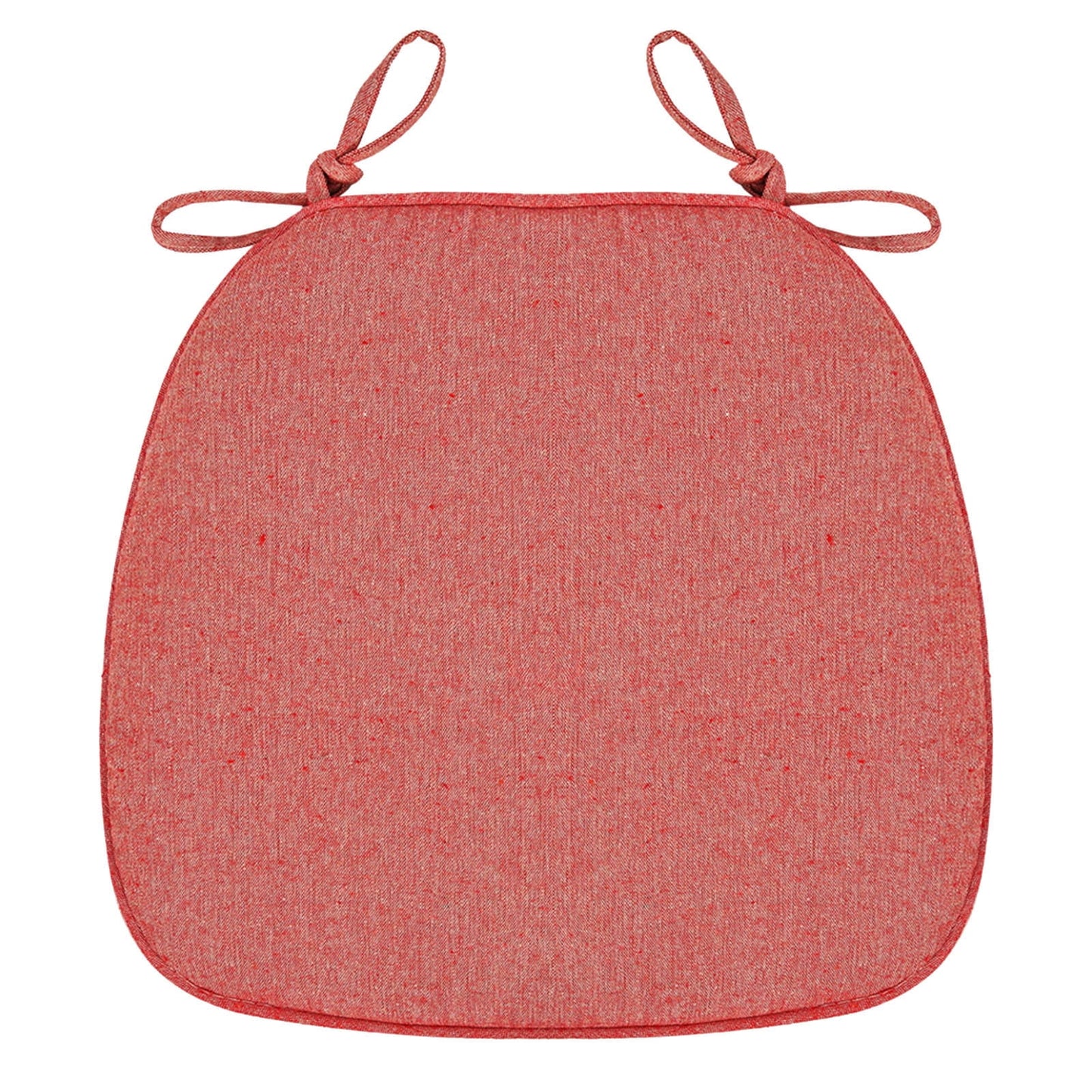 Chair Cushion with Ties for Dining Chairs, 16x17" Memories Foam Non-slip Chair Pad with Machines Washable Cover and Zipper, Detachable Cushion for Kithchen Living Room Office E