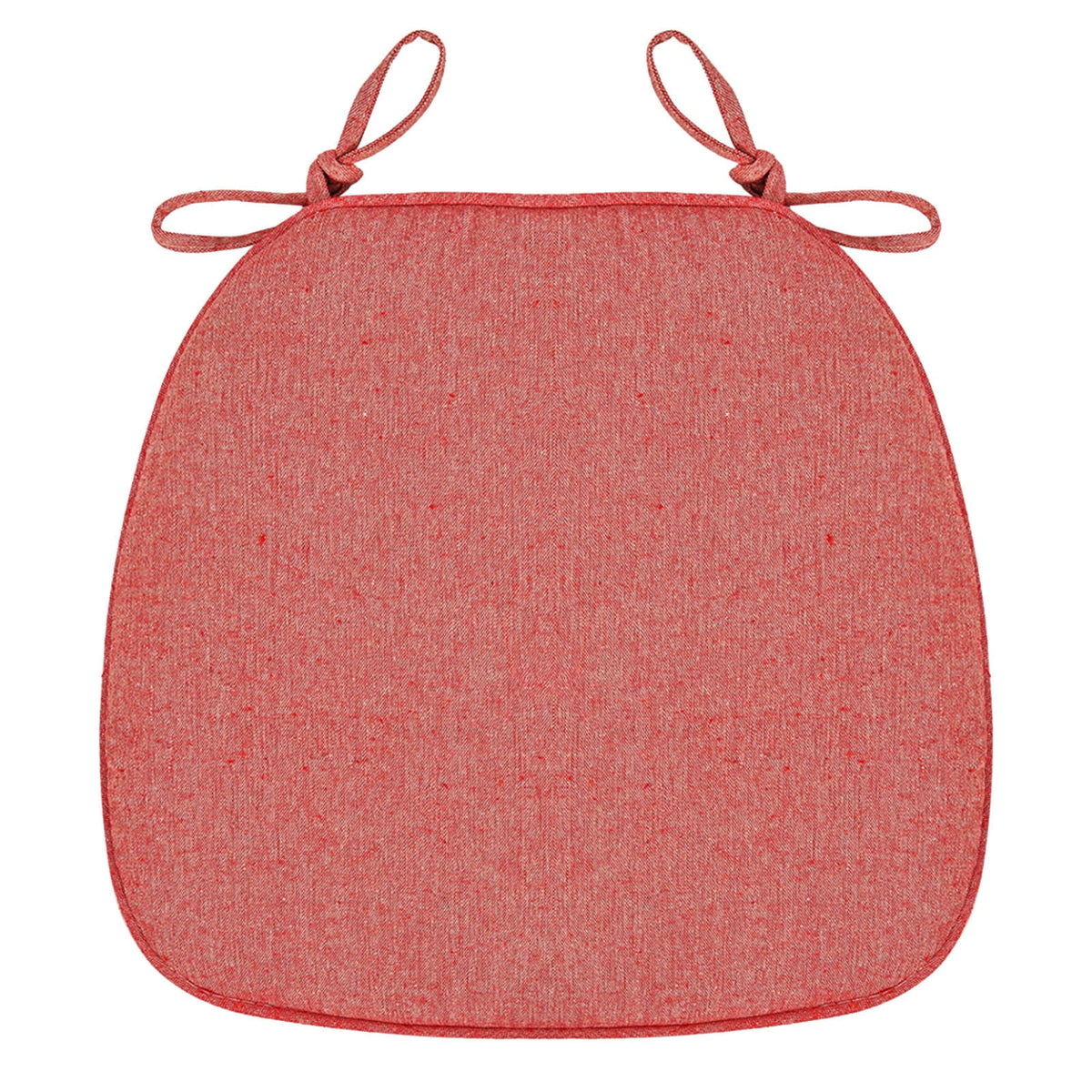 Chair Cushion with Ties for Dining Chairs, 16x17" Memories Foam Non-slip Chair Pad with Machines Washable Cover and Zipper, Detachable Cushion for Kithchen Living Room Office E
