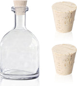 Tutuviw 2 Pcs Carboy Cork Stopper Glass Carboy Cap for 1, 3, 5, 6 Gallon Glass Water Jug 1 x 1.5 x 1.6 Inches Soft Cork Plug Wood Tapered Fermentation Cap Cork Stoppers