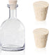 Tutuviw 2 Pcs Carboy Cork Stopper Glass Carboy Cap for 1, 3, 5, 6 Gallon Glass Water Jug 1 x 1.5 x 1.6 Inches Soft Cork Plug Wood Tapered Fermentation Cap Cork Stoppers