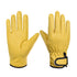 RABBITH Upgrade Leather Working Gloves Work Gardening Gloves Thorn Proof Garden Building Heavy Duty Utility Gripper Men Women L