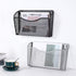 Tutuviw Wall Mount File Organizer Metal Letter Size, Black Silver