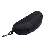 opvise Sunglasses Case Solid Large Space Waterproof Protective Glasses Case Travel Box for Adult Black