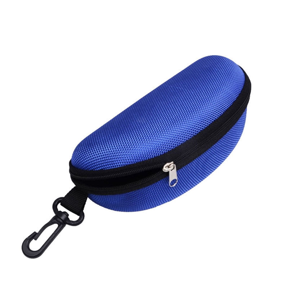 opvise Sunglasses Case Solid Large Space Waterproof Protective Glasses Case Travel Box for Adult Blue