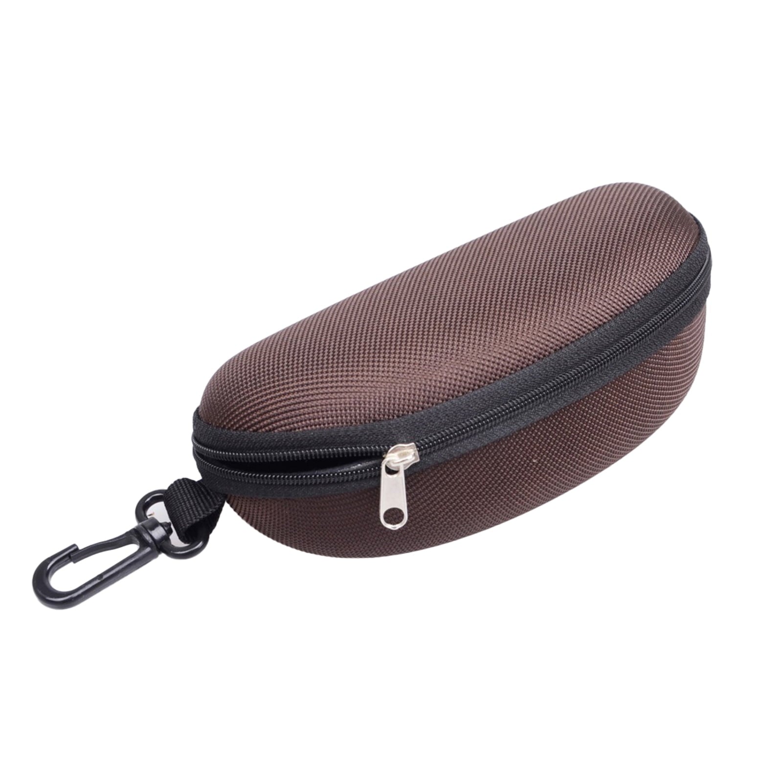opvise Sunglasses Case Solid Large Space Waterproof Protective Glasses Case Travel Box for Adult Coffe
