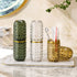 harmtty Toothbrush Box Large Capacity Light Luxury Portable Travel Toothbrush Toothpaste Holder Case for Bathroom,Clear Brown