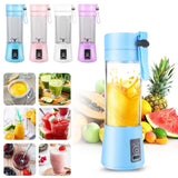 Mini Portable Blender,Smoothies Personal Blender Mini Shakes Juicer Cup USB Rechargeable With 6 blades White