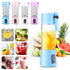 Mini Portable Blender,Smoothies Personal Blender Mini Shakes Juicer Cup USB Rechargeable With 6 blades White