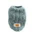 Cat Sweaters Kitty Sweater for Cats Knitwear,Small Dogs Kitten Clothes Male and Female,High Stretch,Soft,Warm Dog Clothes for Small Dog and Cat Winter M Green
