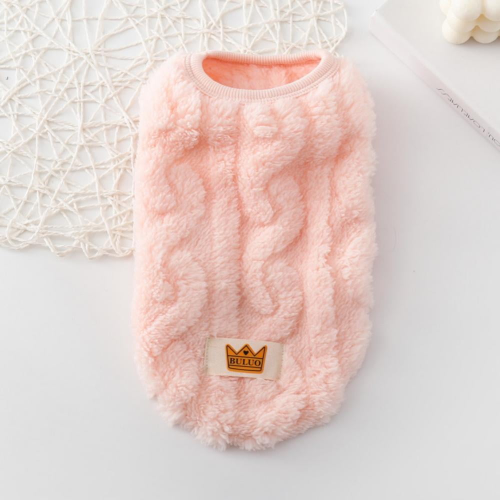 Cat Sweaters Kitty Sweater for Cats Knitwear,Small Dogs Kitten Clothes Male and Female,High Stretch,Soft,Warm Dog Clothes for Small Dog and Cat Winter XL Pink
