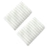 100% Cotton Soft and Absorbent Hand Towel-Waffle Hand Towels for Bathroom-Set of 2 Quick Drying Towels Milk white