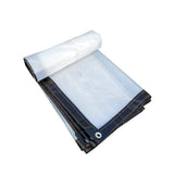 Clear Tarps Heavy Duty, Waterproof Tarpaulin Cover Greenhouse Garden Plant Patio 5 x 6.5FT 5*6.5ft