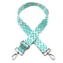Replacement Crossbody Strap Handbag Guitar Strap Purse Shoulder Strap Adjustable Retro Jacquard - Dark blue green