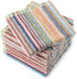8Pcs Kitchen Dishcloths for Washing Dishes, Ultra Absorbent Dish Rags, Cotton Cleaning Cloths , 12x12 Inches (Mix)