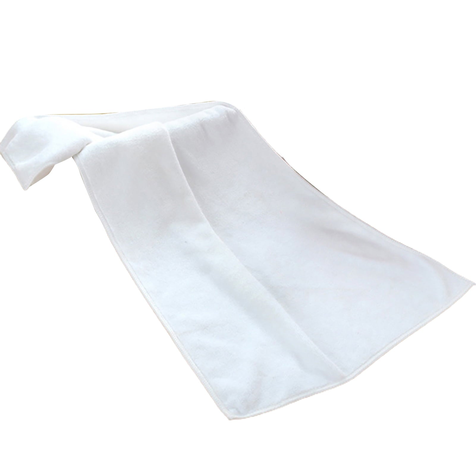 1Pc Microfiber Hair Towel Soft Super Absorbent Microfiber Microfiber Hair Towel Wraps Women for Gym White