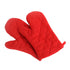 Poaug Oven Mitts on Sale Clearance 2Pc Oven Gloves Grill Gloves Slippery Cooking Gloves for Cooking Baking Grilling Yellow Red