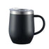 12oz Insulated Coffee Mug with Handle Stainless Steel Insulated Coffee Mug Double Wall Vacuum Travel Mug Tumbler Cup with Sliding Lid Travel Coffee Cup Thermal Cup Black