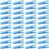 Tutuviw 100Pcs Blue Clothes Pins for Baby Shower Game Mini Premium Plastic Clothespins Small Baby Shower Decorations for Party Gender Reveal Game DIY Blue