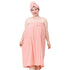 Bath Towel Wrap Women Plus Size - Adjustable Soft Microfiber Shower After Body Wraps with Hair Drying Towel Absorbent & Quick Drying for Gym Shower, Beach, Spa, Sauna Pink