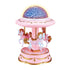 Holiday Toy List Tarmeek Carousel Music Box For Girls Creative Star Projection Lantern Carousel Music Box Music Box Girl Holiday Gift Christmas Gifts 19x14x14cm(7.5x5.5x5.5in). Pink