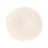 Darzheoy Round Throw Pillow 15.7 inch Decorative Round Velvet Floor Pillows Small Pumpkin Throw Pillow Cushion for Living Room Sofa Bed, Gray Beige
