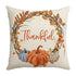 Darzheoy Fall Pillow Covers 18 x 18 inch Pumpkin Maple leaves Throw Pillow Covers Outdoor Autumn Thanksgiving Harvest Farmhouse Pillowcase Cushion Case for Home Sofa Fall Decor C