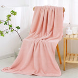 Chmadoxn Bath Towel, Oversize Bath Towel, 55×28 Inch Large Microfiber Bath Towels, Soft, Absorbent, and Quick Dry Towels for Bathroom, Pool, Beach, Swim, and Yoga, Large Bathroom Towels for Daily Use 13.4×30 in Pink