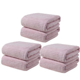 Chmadoxn Microfiber Hair Towel Wrap - Quick Dry Curly Hair Wraps for Women Wet Hair, Microfiber Towel for Hair, Hair Drying Towel Wrap, Hair Towels for Women, Hair Turban for Wet Hair (29 ×14 Inch) 4 pc Purple