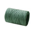 Darzheoy Raffia Ribbon, Christmas Gift Wrapping Raffia Paper String Ribbon Packing Paper Twine for Craft DIY Supply Christmas, 328ft Green