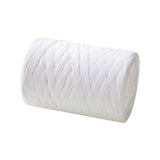 Darzheoy Raffia Ribbon, Christmas Gift Wrapping Raffia Paper String Ribbon Packing Paper Twine for Craft DIY Supply Christmas, 328ft White