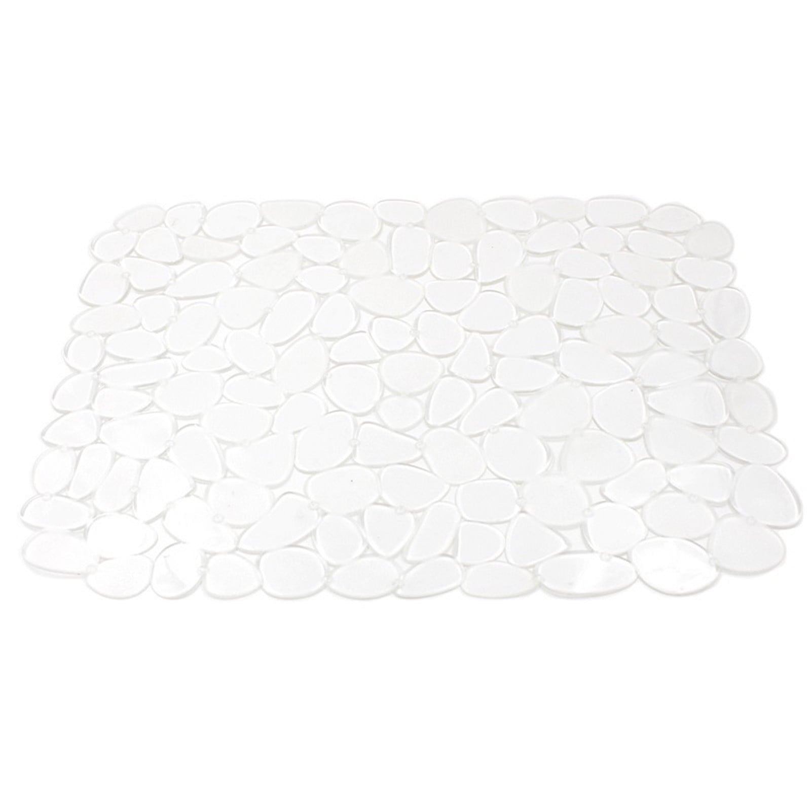 Darzheoy Pebble Sink Mat for Stainless Steel/Ceramic Sinks, PVC Sink Protectors Mats for Bottom of Kitchen Sink, Dish Drying Mat for Dishes and Glassware C